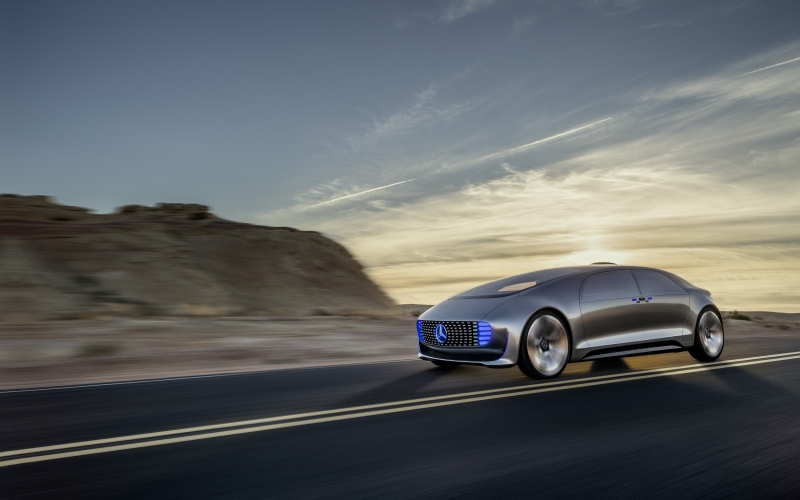 Experience the Mercedes F015 Concept Car