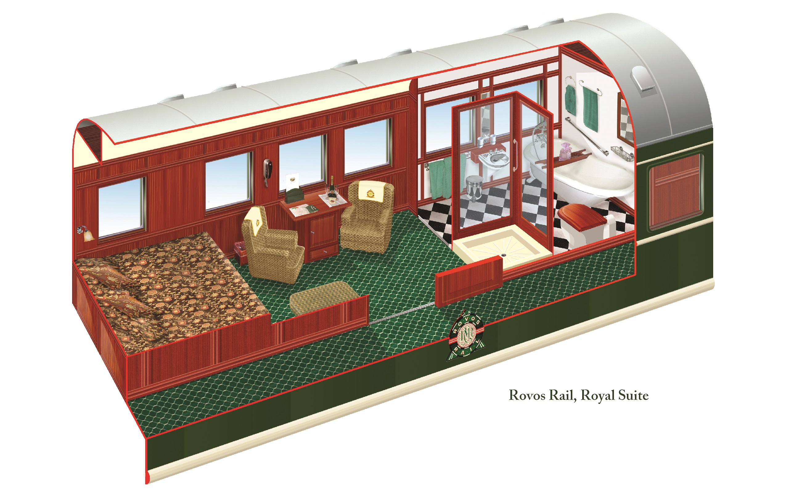 Rovos Rail Trains Offer all the Same Amenities as a 5-Star Hotel