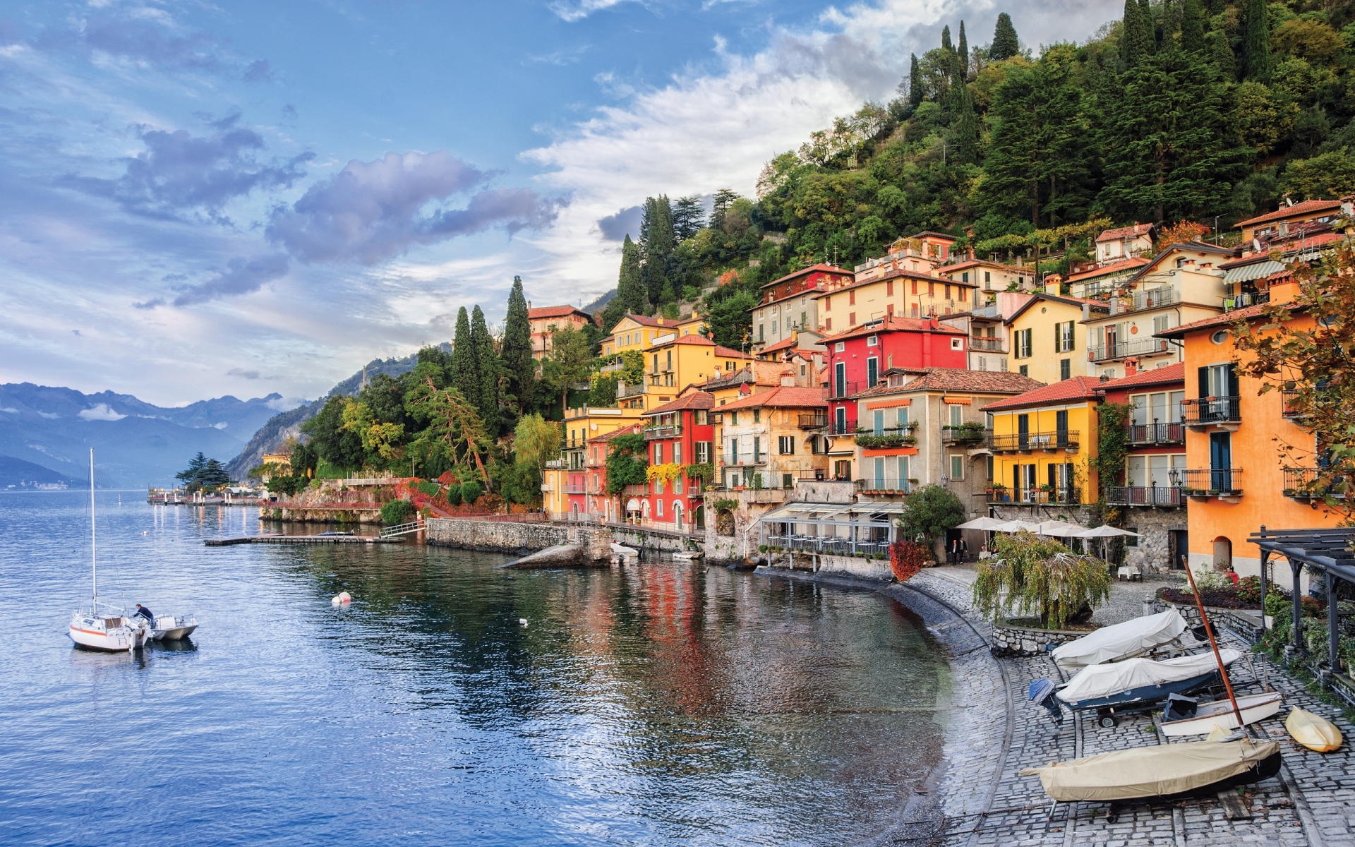 Lake Como itself is one of the deepest lakes in all of Europe and is the third largest lake in Italy.