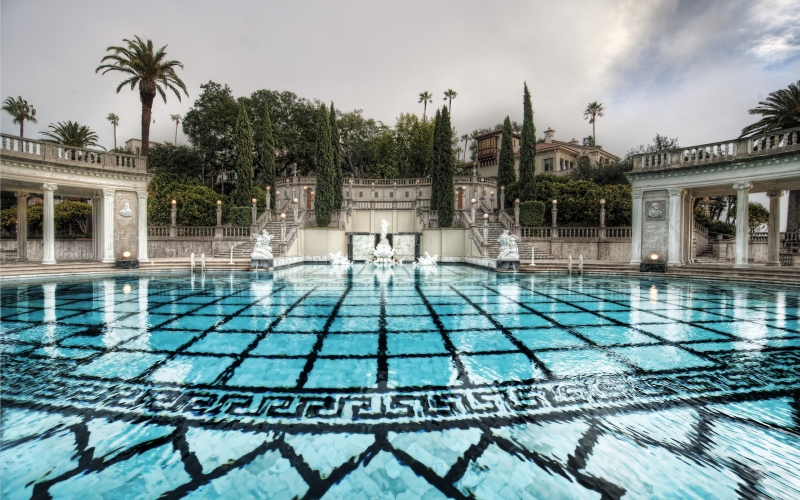 The Magnificent Neptune Pool at Hearst Castle