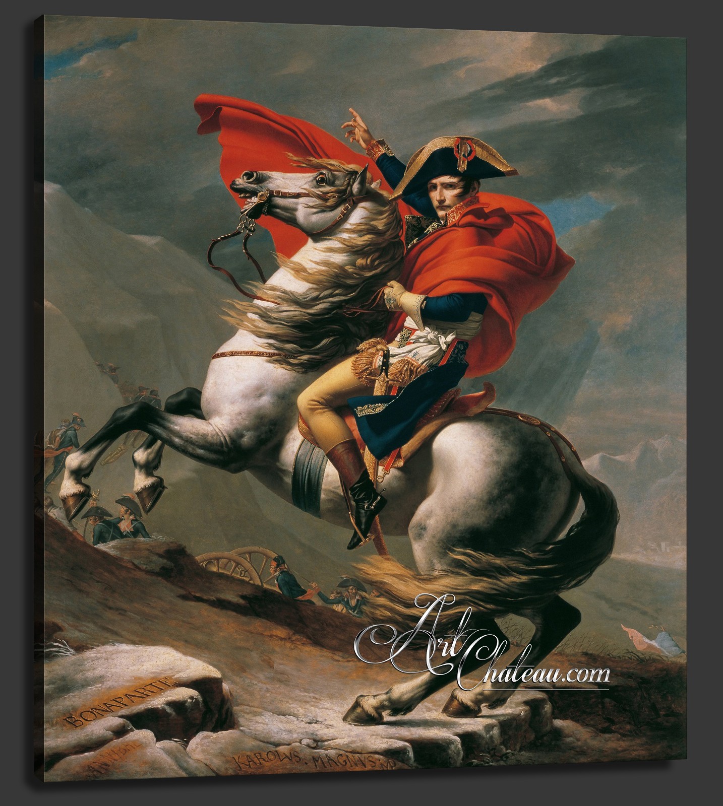 Napoleon Crossing the Alps, after Jacques Louis David