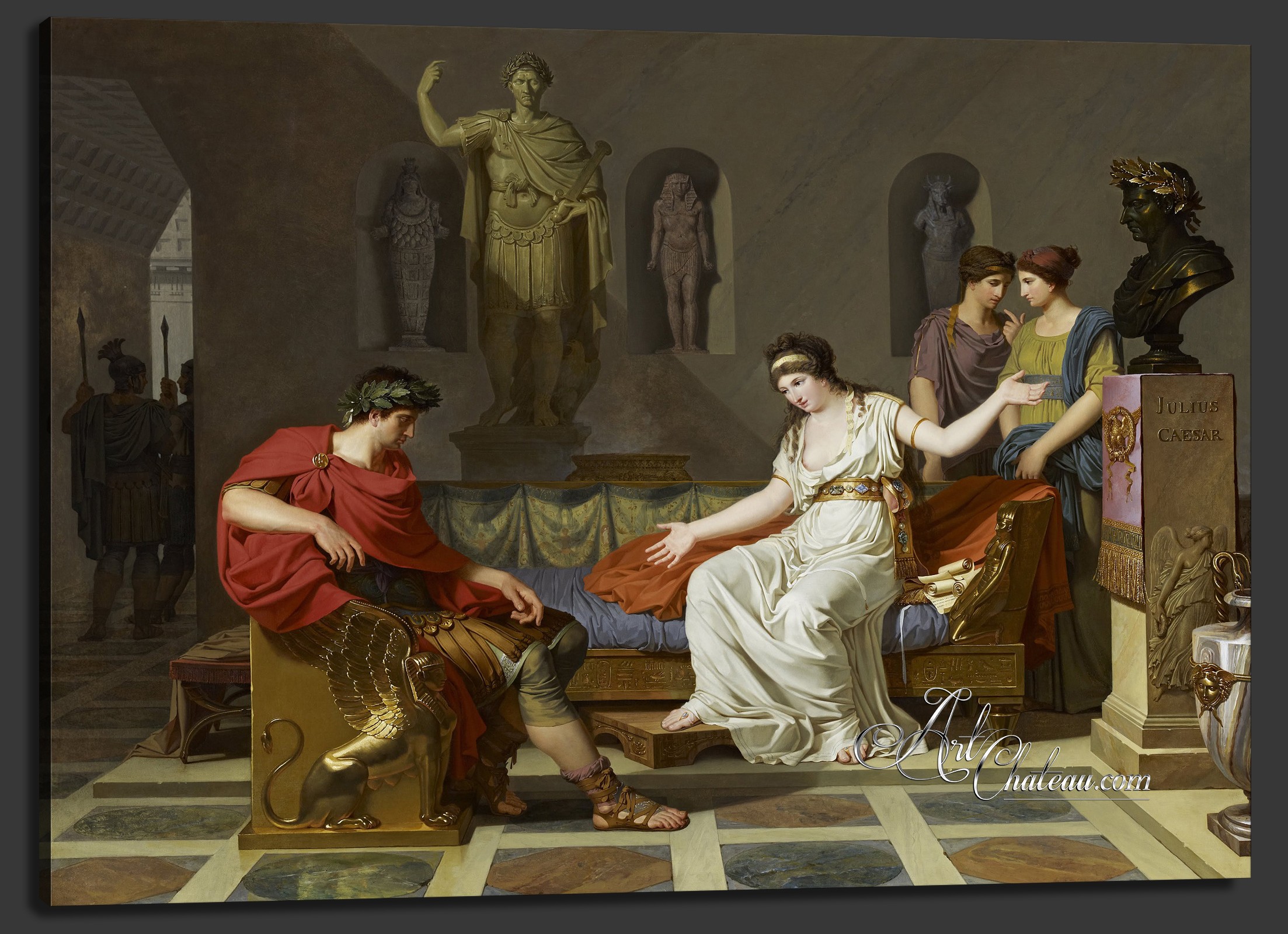 Cleopatra and Octavian, after Louis Gauffier