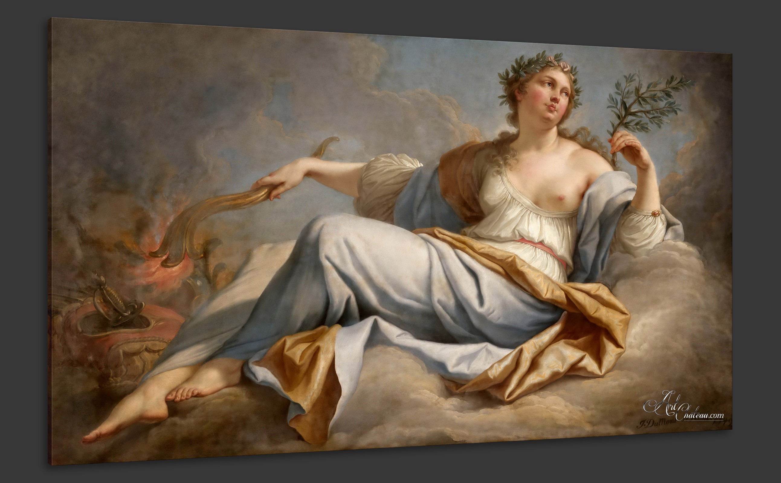 Neoclassical Painting, after Jacques Dumont