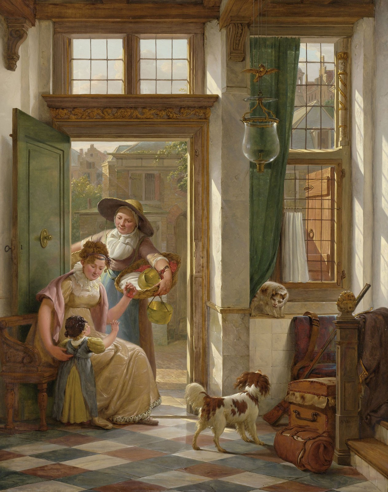 The Peddler, c.1816, Oil on Panel