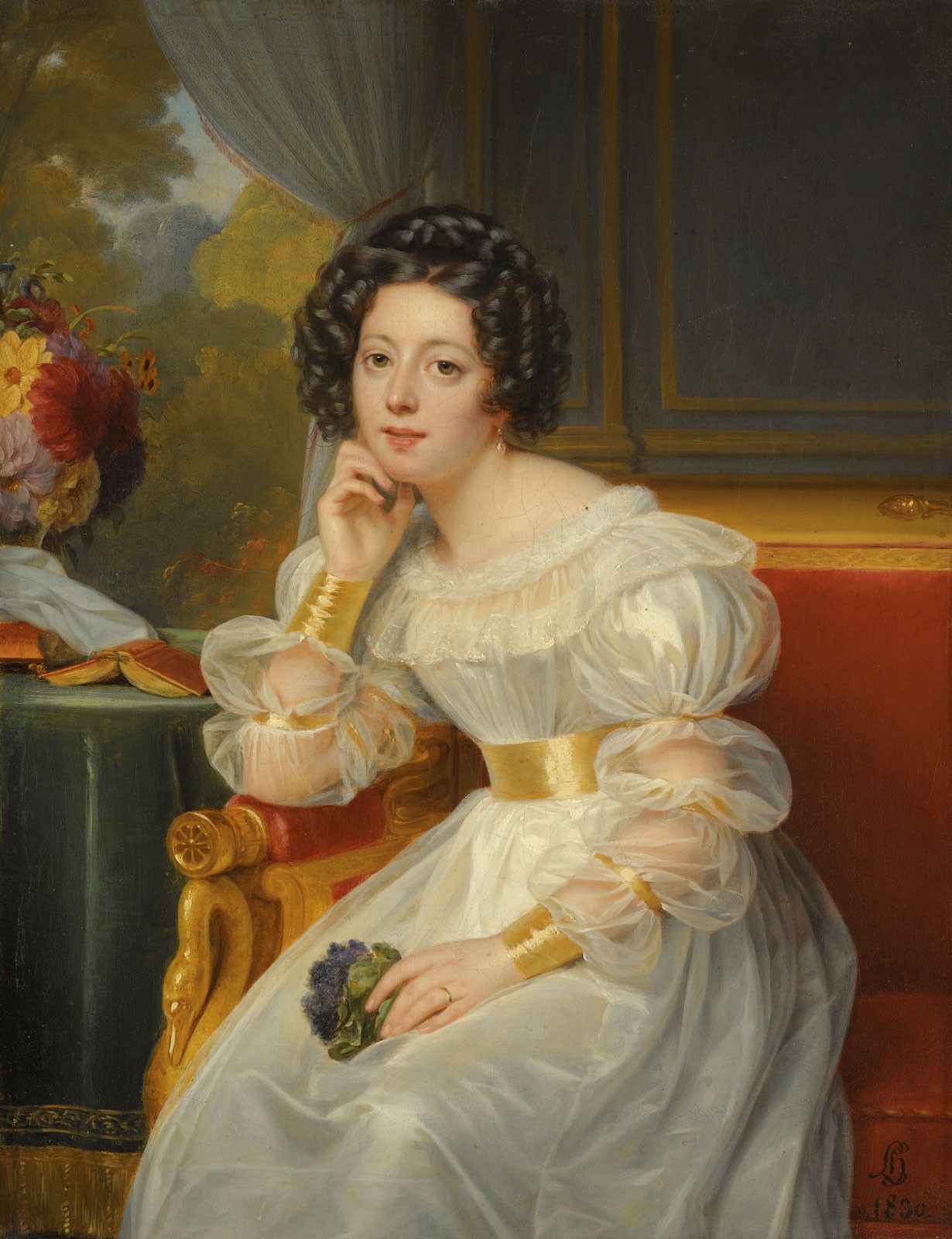 Portrait of a Young Lady, c.1820, Oil on Canvas