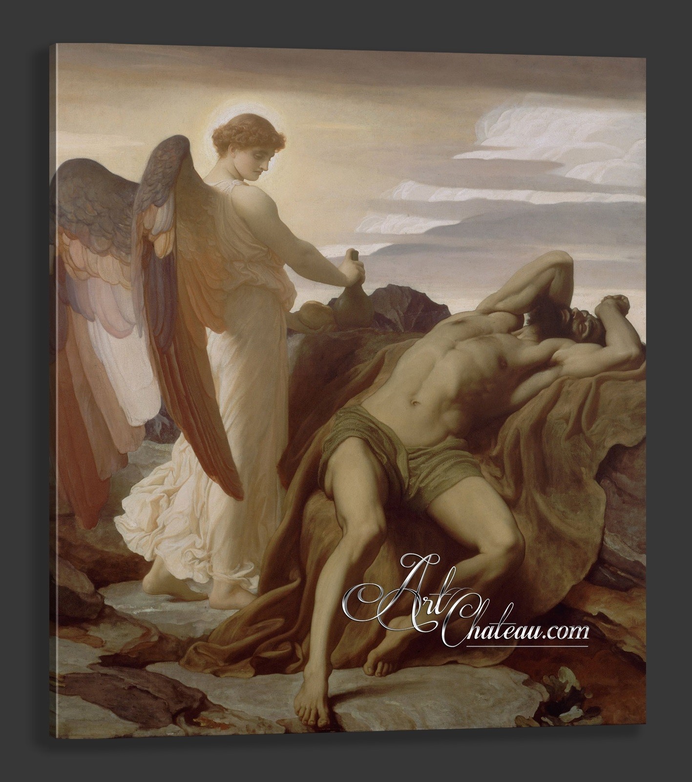 Elijah in the Wilderness, after Frederic Lord Leighton