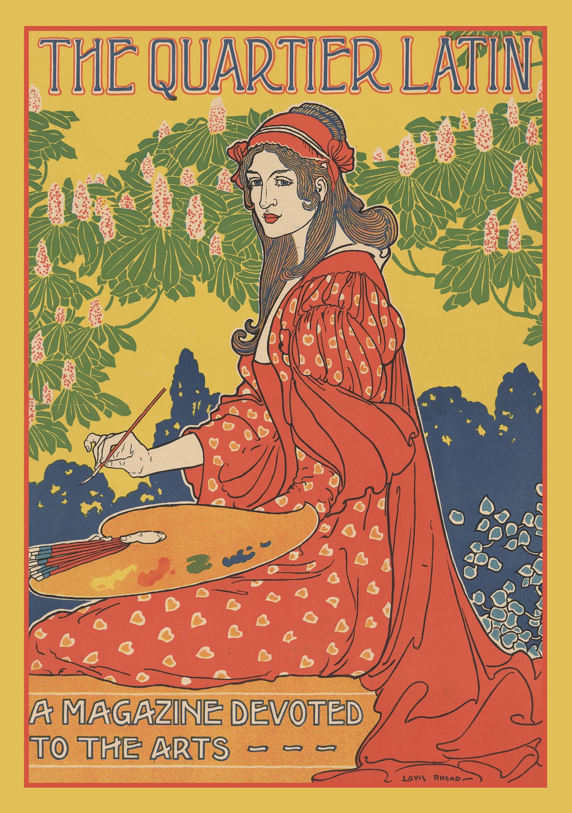 Vintage Style French Poster, after Louis John Rhead