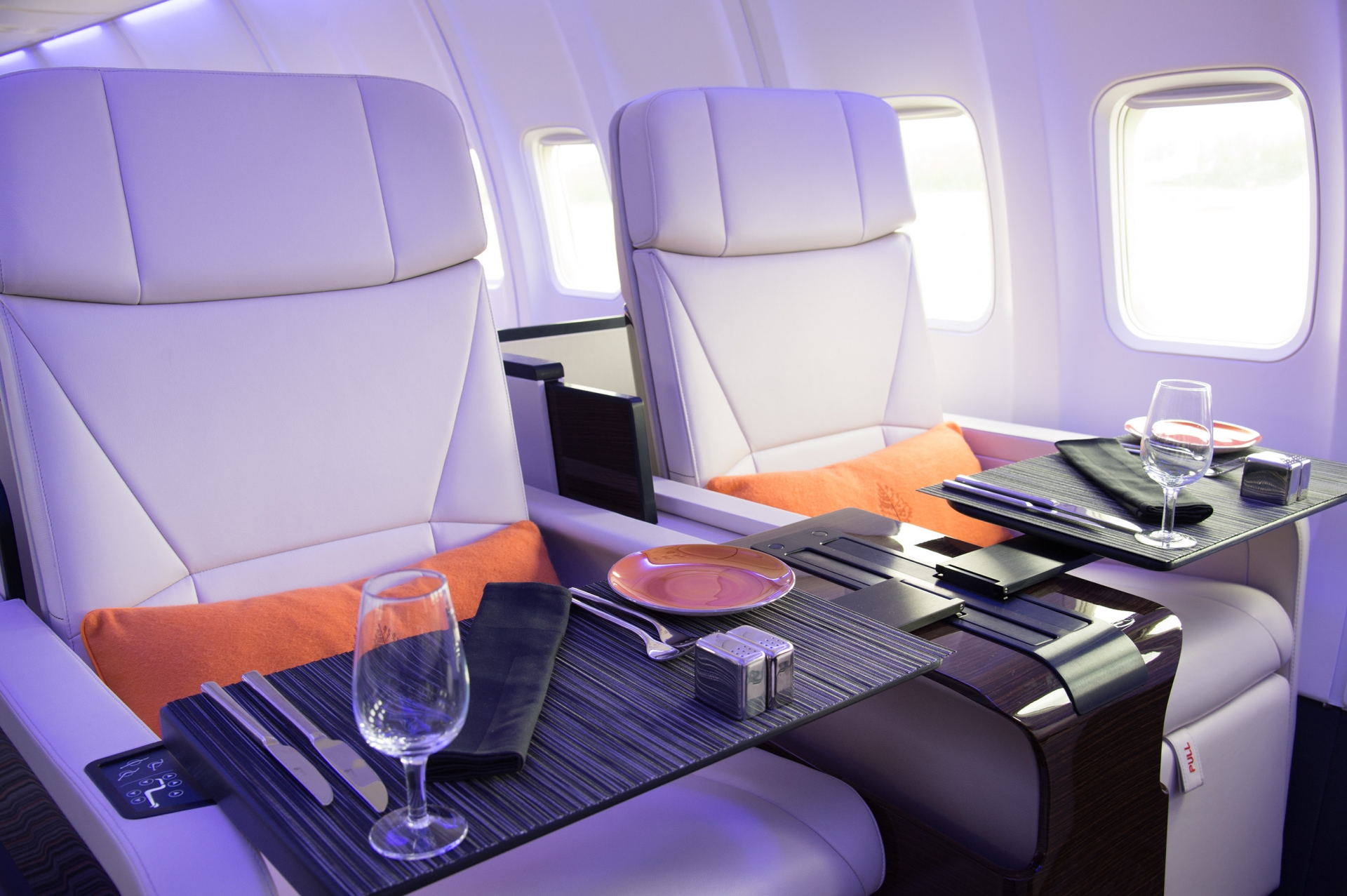 This luxury jet will get your trip started on the right foot