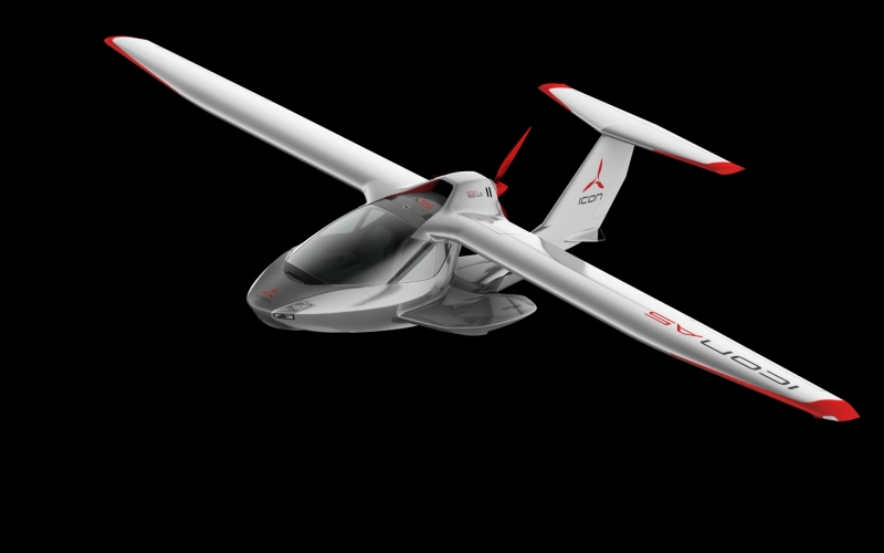 Behold, the New 2021, ICON-A5 Light Aircraft...A Revolutionary Masterpiece