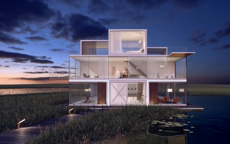 Tetris Housing, Modular Design Concepts for the 21st Century