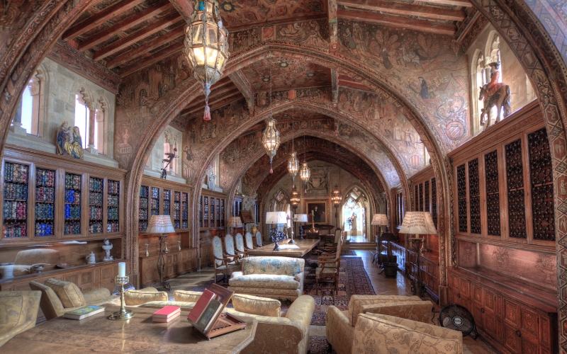 The Enchanting Gothic Suite at Hearst Castle