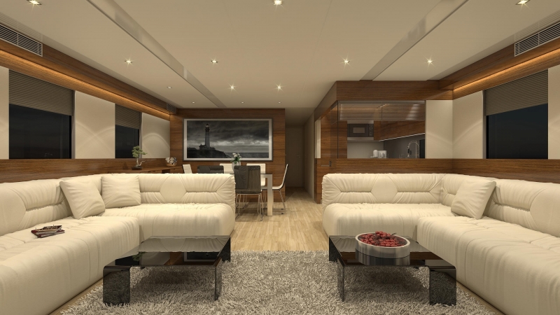 Overblue, The Amalgamation of Houseboat & Catamaran, into Dramatic Luxury