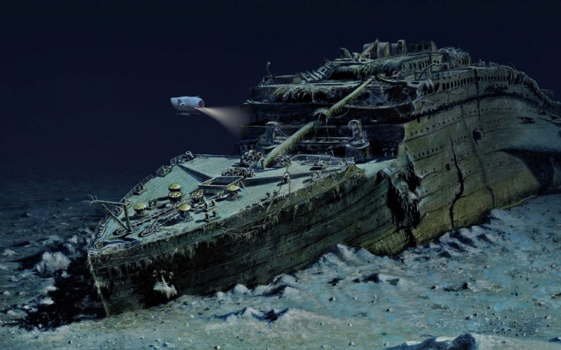 Titanic Survey Expedition ...View the Legend