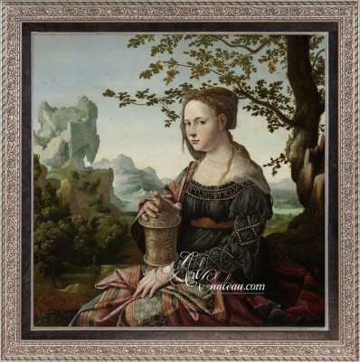 Mary Magdalene, after Painting by Jan van Scorel