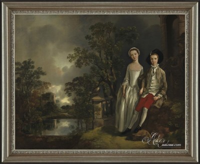 Heneage Lloyd and his sister Lucy, after Thomas Gainsborough