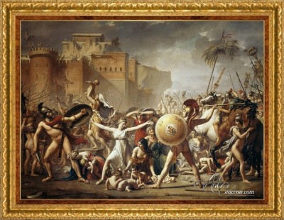 The Intervention of the Sabine Women, after Jacques-Louis David