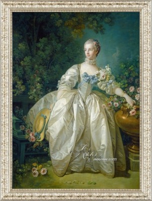 Madame Bergeret, after Painting by Francois Boucher