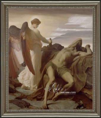 Elijah in the Wilderness, after Frederic Lord Leighton