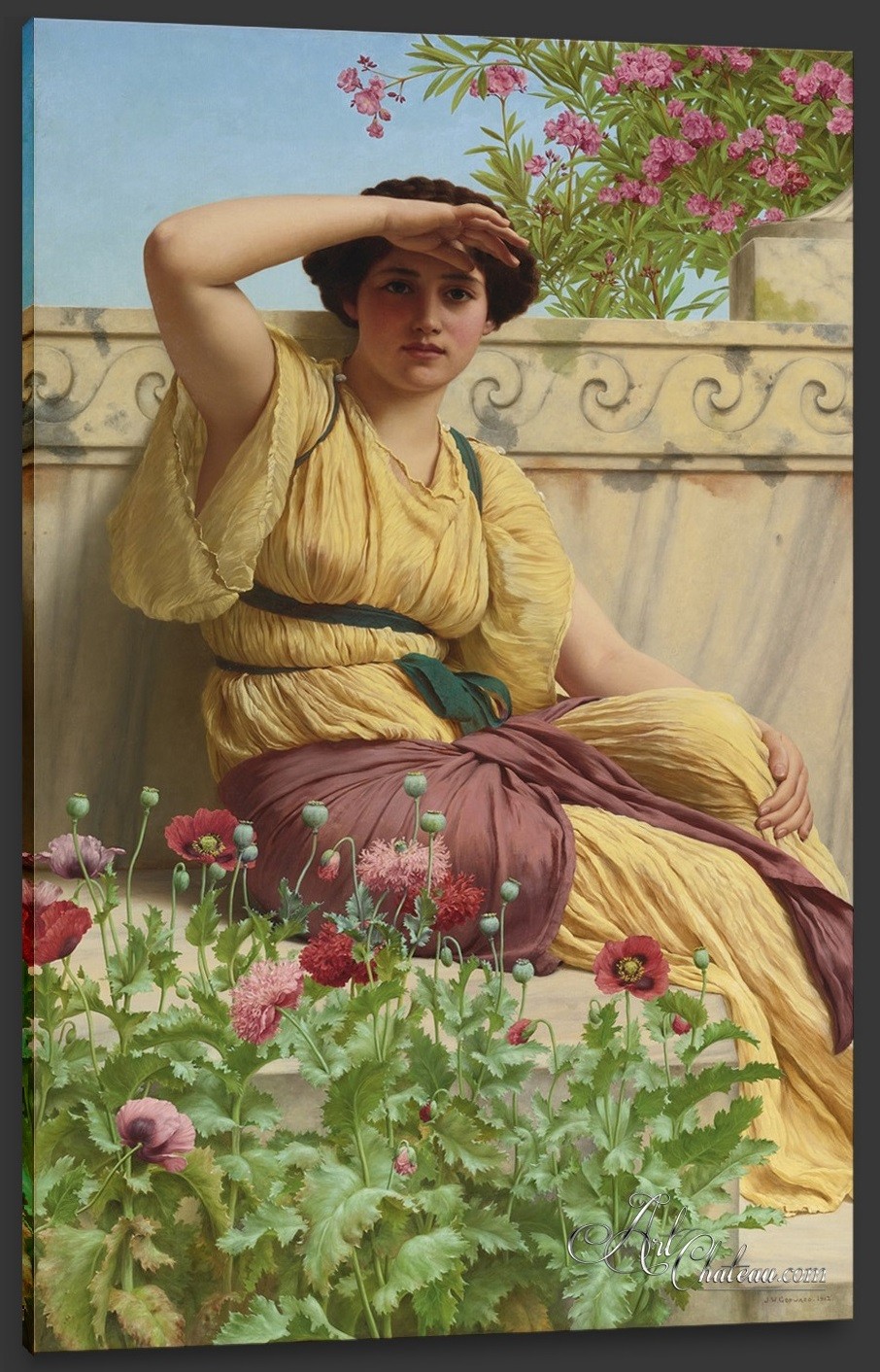 Pre-Raphaelite Painting, after John William Godward