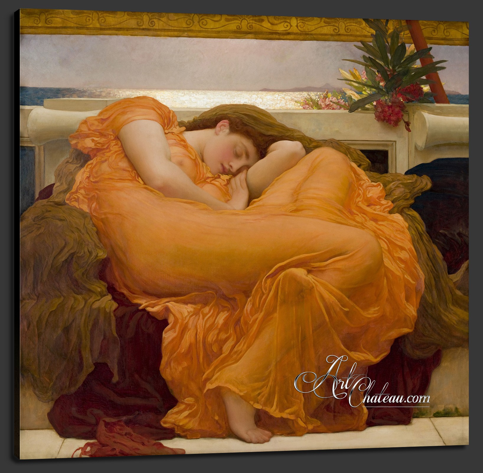 Flaming June, after Frederic Lord Leighton