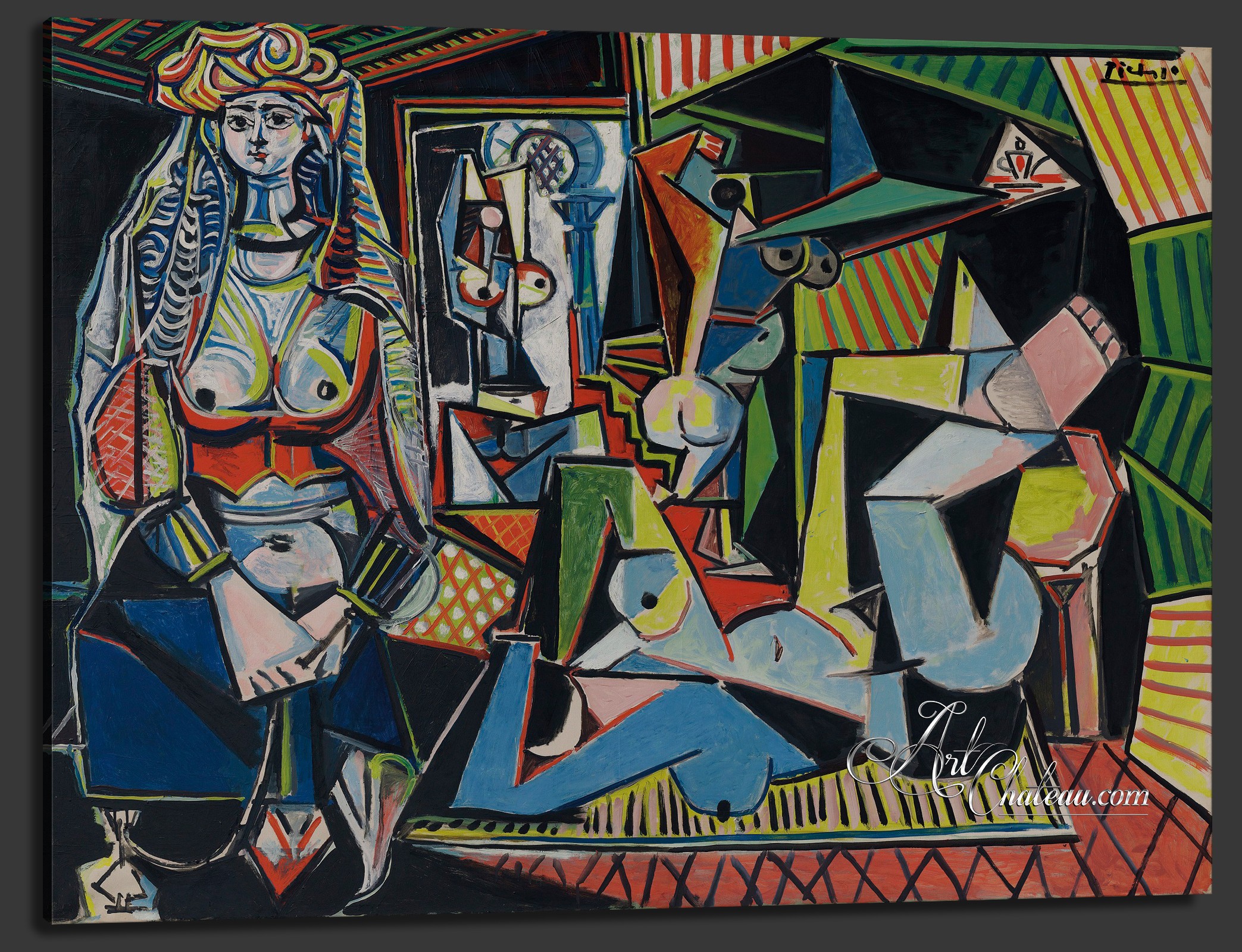 Les Femmes d’Alger, sfter Pablo Picasso