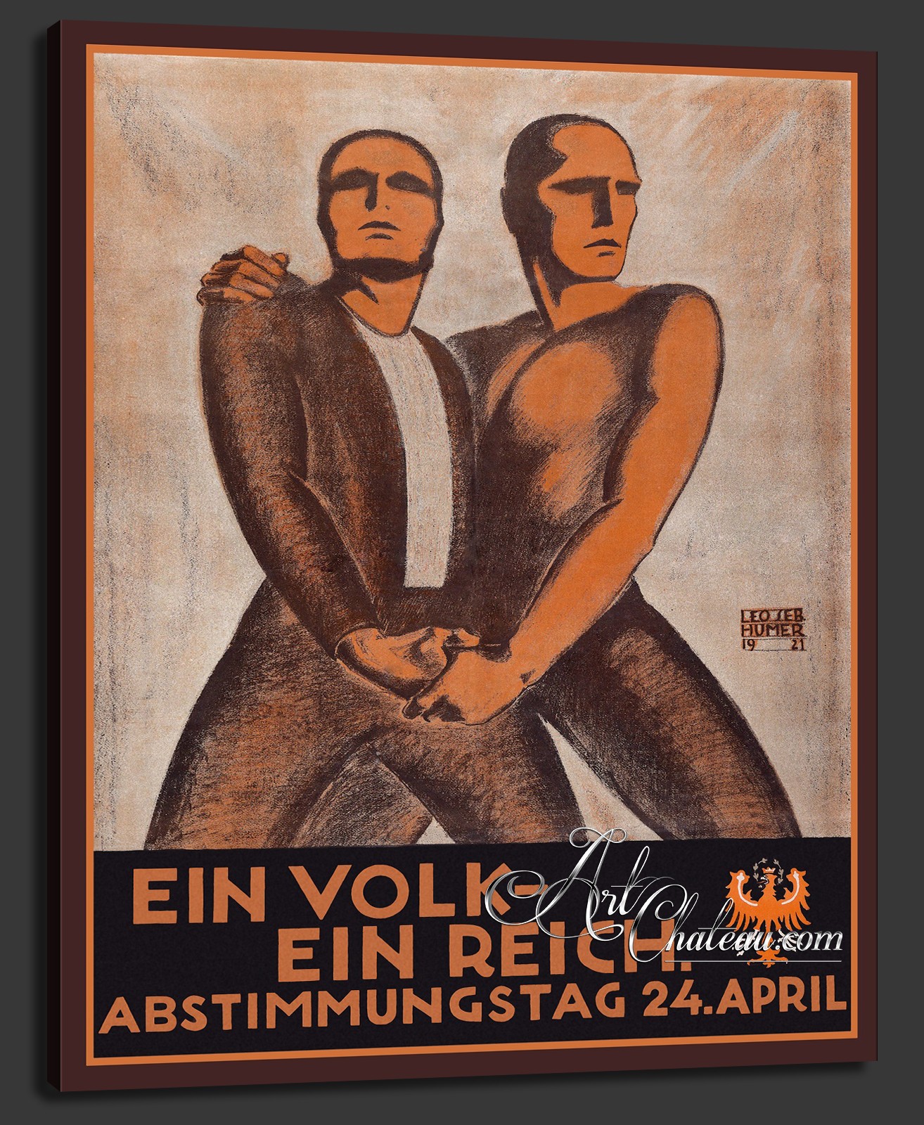 Mid-Century Modern Poster, after Leo Sebastian Humer