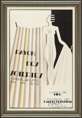 Vintage Opera Poster, after Maurice Dufrene