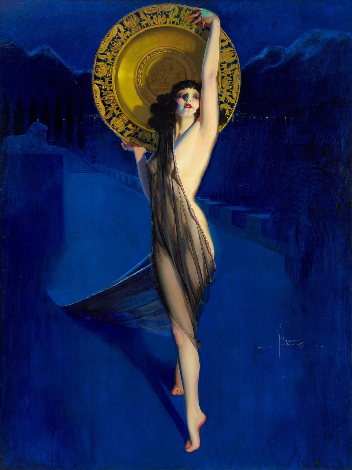 The Enchantress, c.1932, Oil on Canvas 