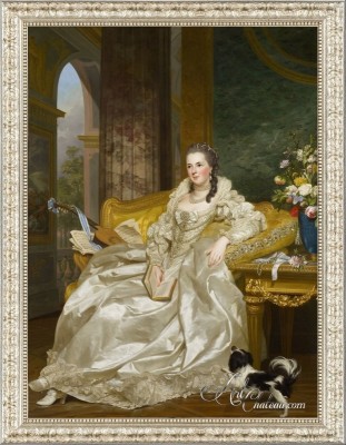 The Comtesse d'Egmont Pignatelli, after Alexander Roslin