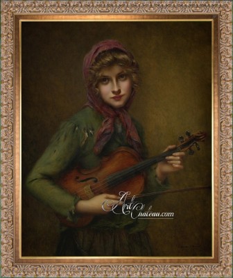 The Young Violinist, after Francois Martin-Kavel