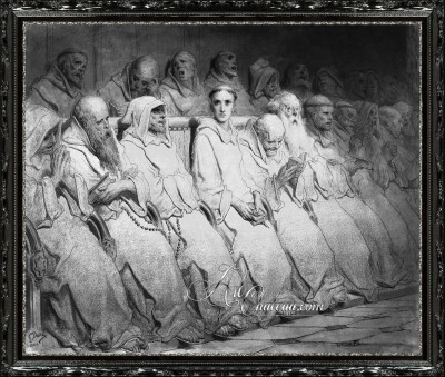 The Neophyte, after Gustave Dore