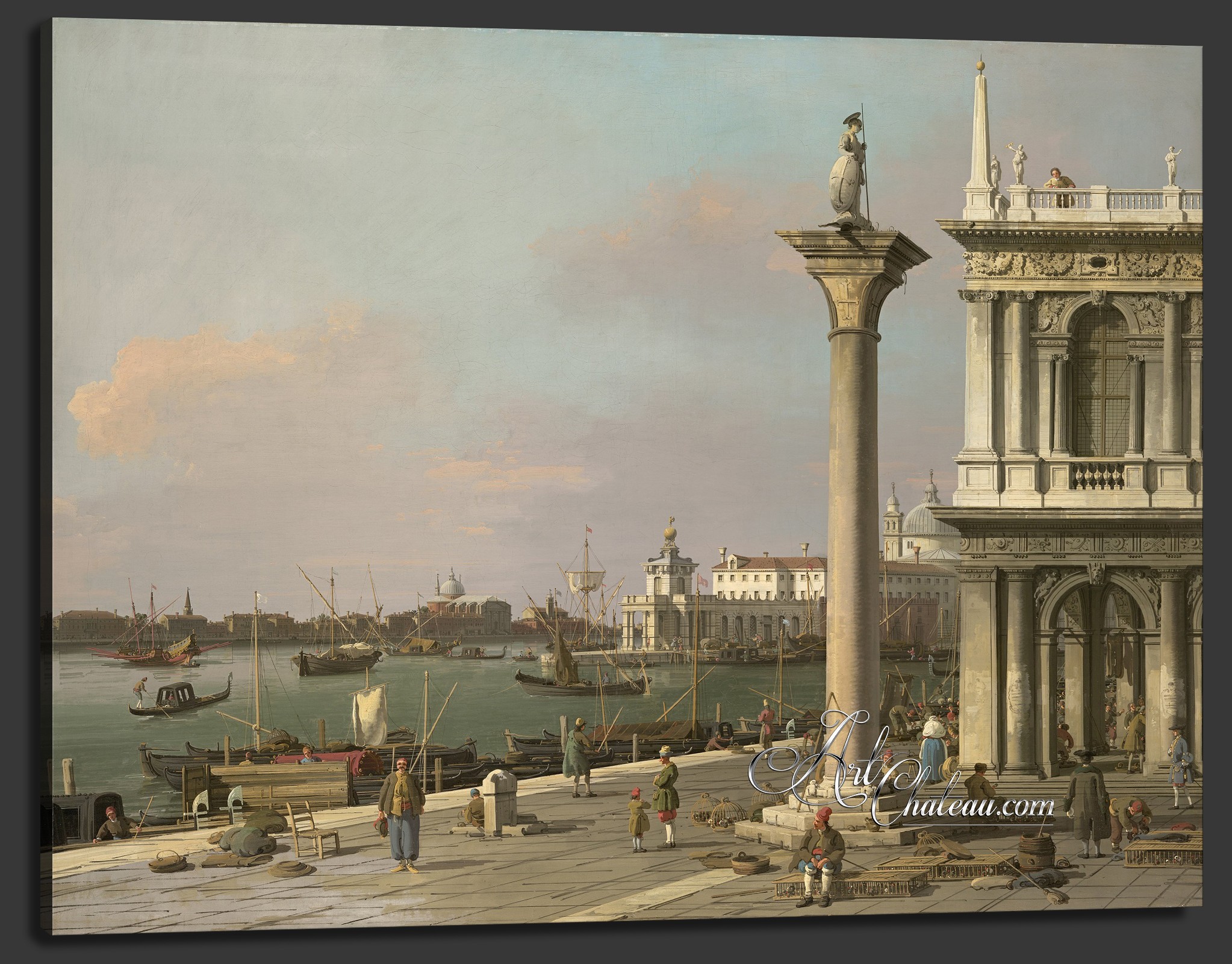 The San Marco Basin, from the Piazzetta, after Canaletto