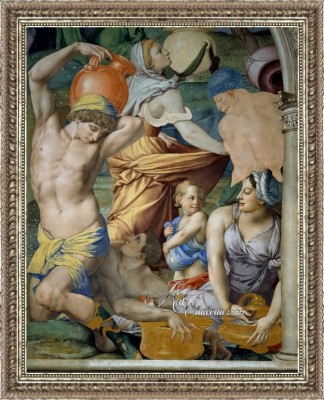 Falling of the Manna, after Painting by Agnolo Bronzino