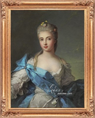 Duchesse de la Rochefoucauld, after Jean Marc Nattier