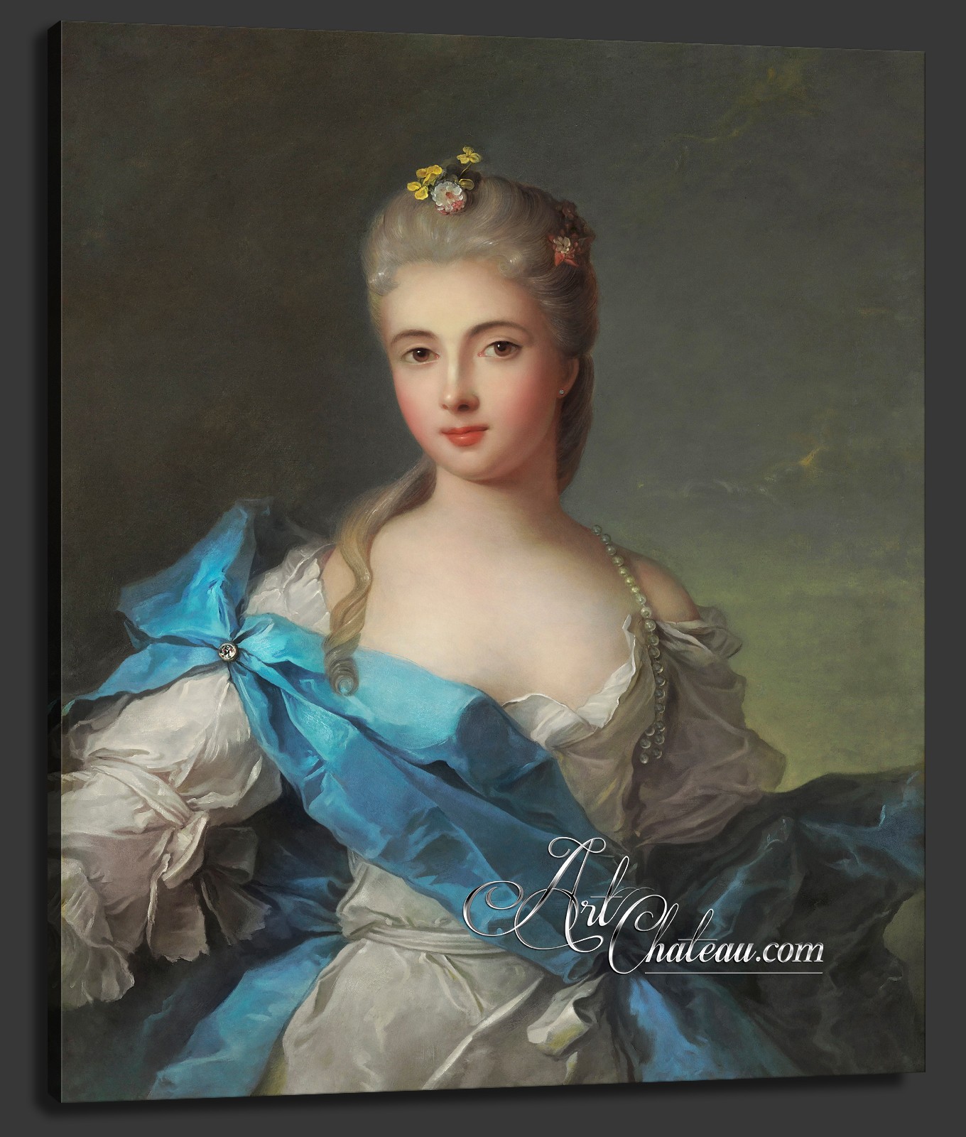 Duchesse de la Rochefoucauld, after Jean Marc Nattier