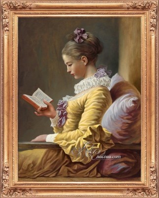 The Reader, after Empire Artist Jean Fragonard
