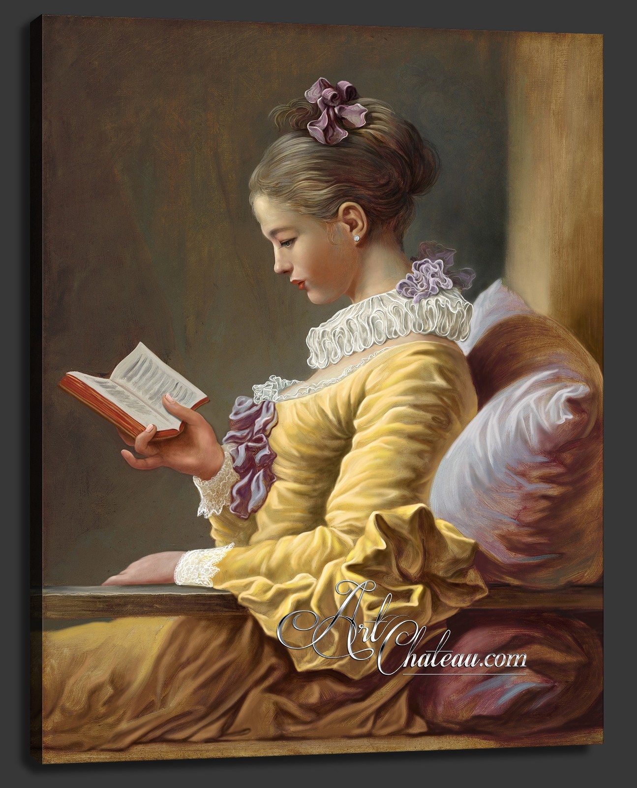 The Reader, after Empire Artist Jean Fragonard